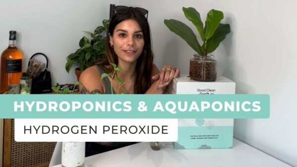 Using Hydrogen Peroxide for Hydroponic and Aquaponics